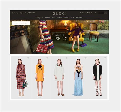 gucci sito ufficiale shop on line|gucci official web.